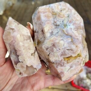 Flower Agate Amethyst Bundle